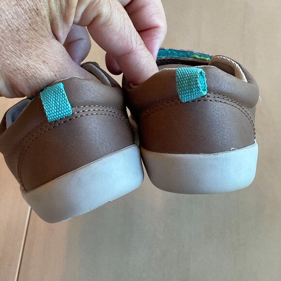 Ten Little Toddler Little Everyday Original Sneaker, Mocha Brown - Size 8 - Picture 5 of 9